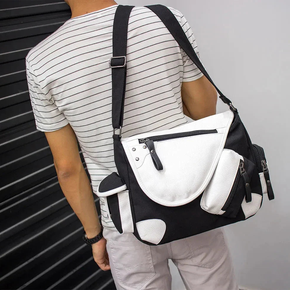 Liam | Men's Casual Canvas Crossbody Messenger Travel Bag