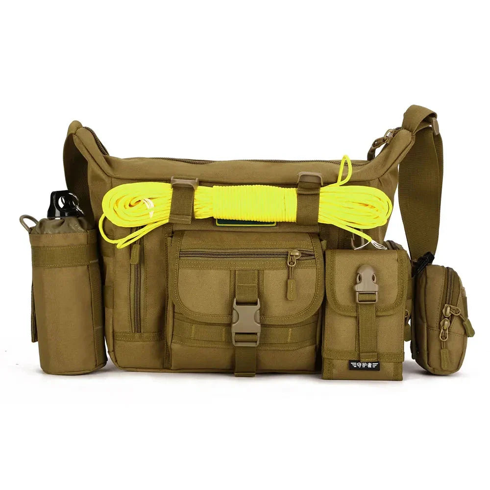 Riley | Men's Tactical Crossbody Messenger Travel Bag