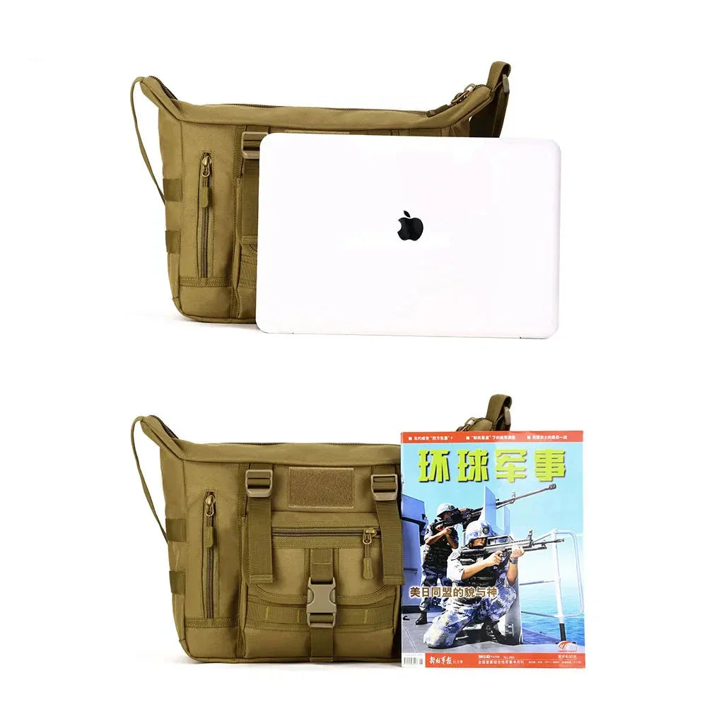 Riley | Men's Tactical Crossbody Messenger Travel Bag