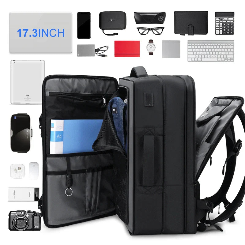 Oliver | Men's Multi-Functional Large Travel Rucksack Laptop Backpack