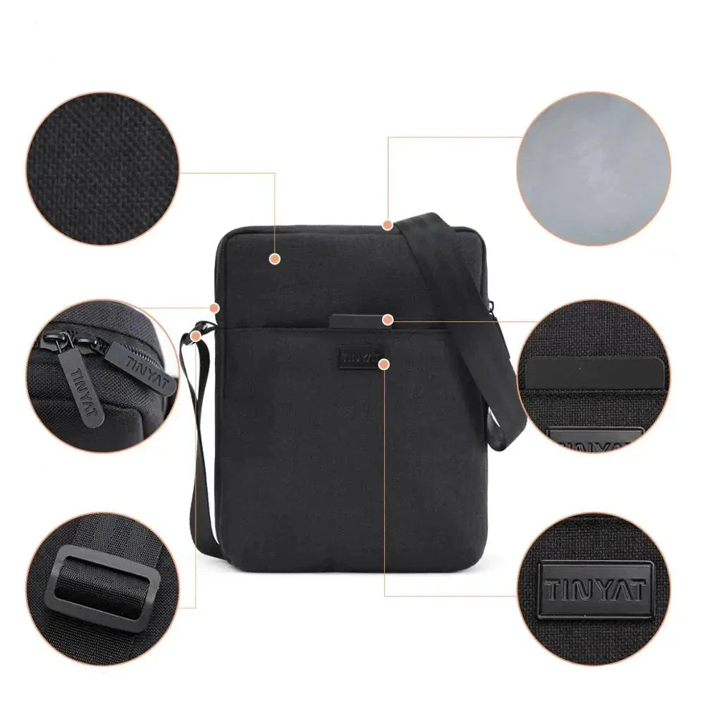 Elias | Men's Small Waterproof Crossbody Messenger Sling Bag