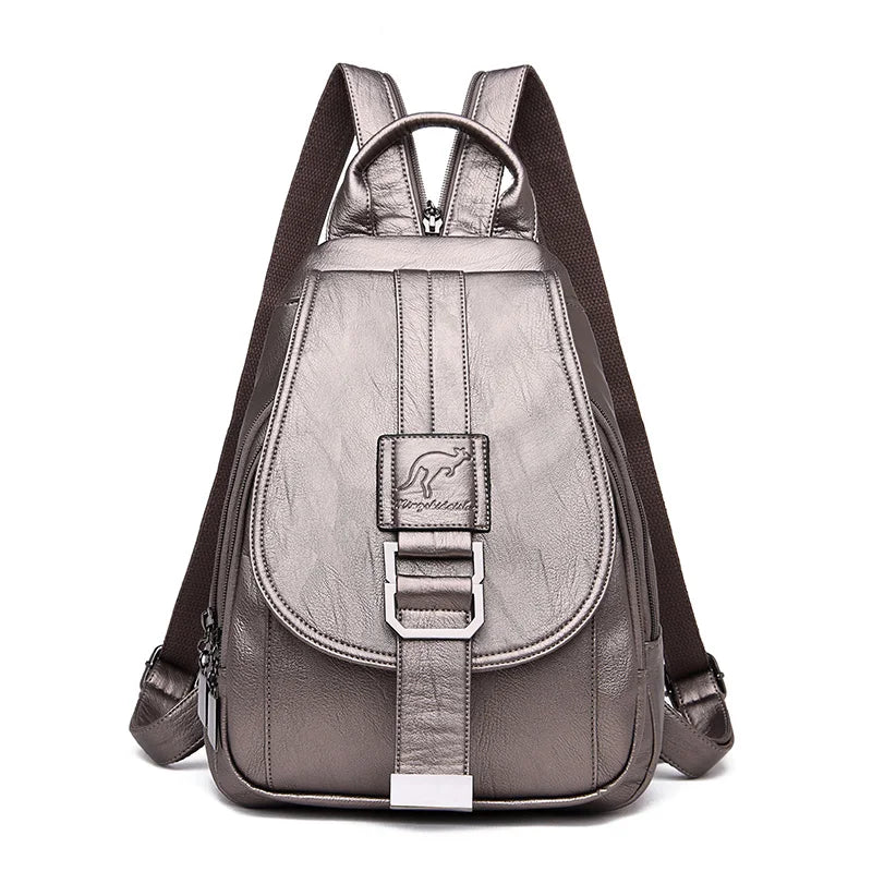 Emily | Chic Women's Leather Backpack