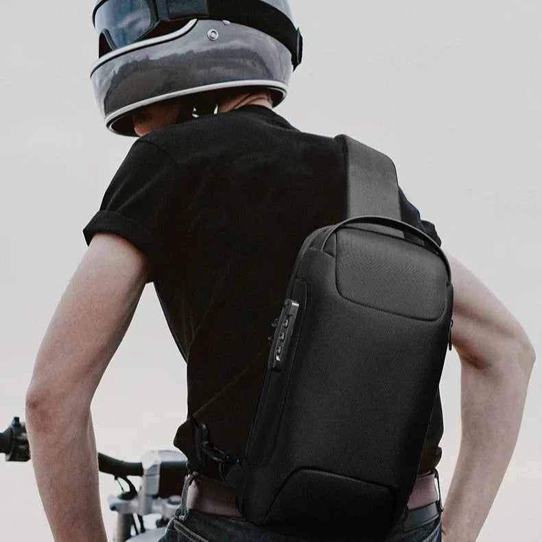 Men's Waterproof Anti-theft Crossbody Sling Travel Bag