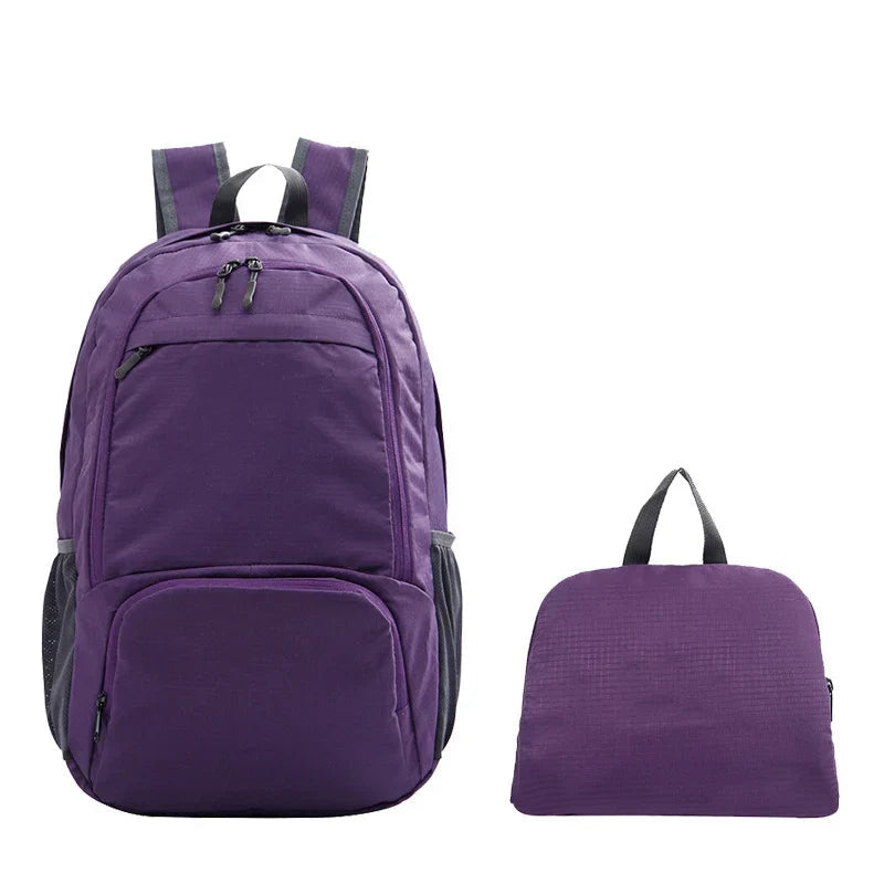 Waterproof Laptop Backpack Lightweight Foldable Travel Bag