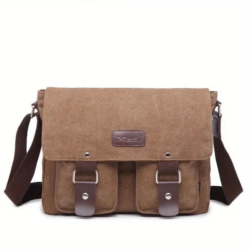 Jackson | Men's Vintage Canvas Crossbody Messenger Travel Bag