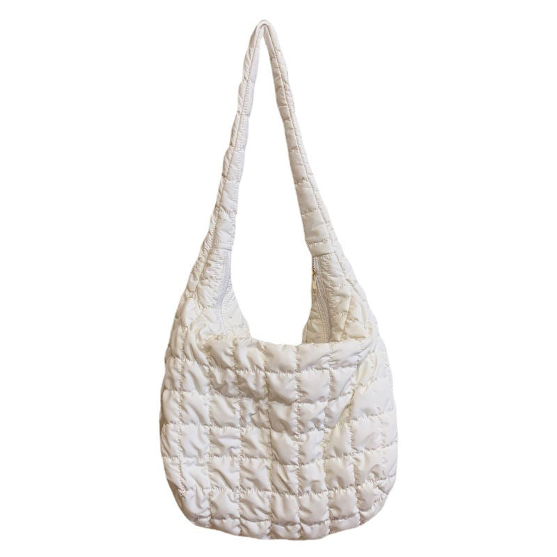 Ezra | Women's Large Capacity Quilted Crossbody Messenger Bag