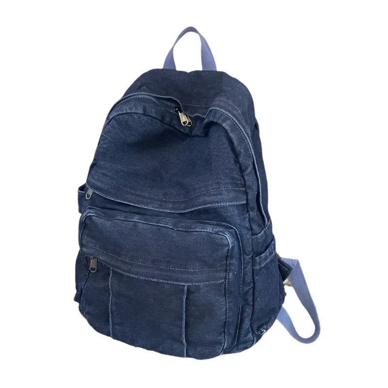 Marla | Women's Large Capacity Vintage Denim Backpack