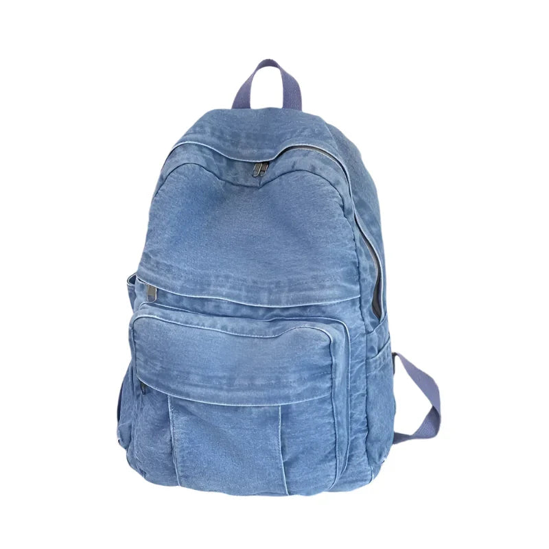 Marla | Women's Large Capacity Vintage Denim Backpack
