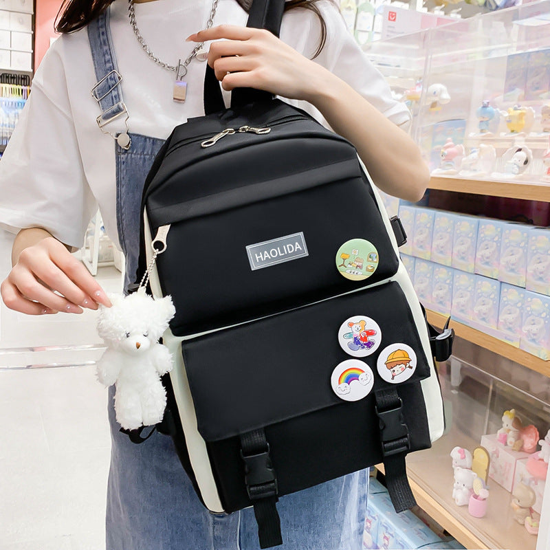 Emma | 4pc Large Capacity Kids School Backpack Set