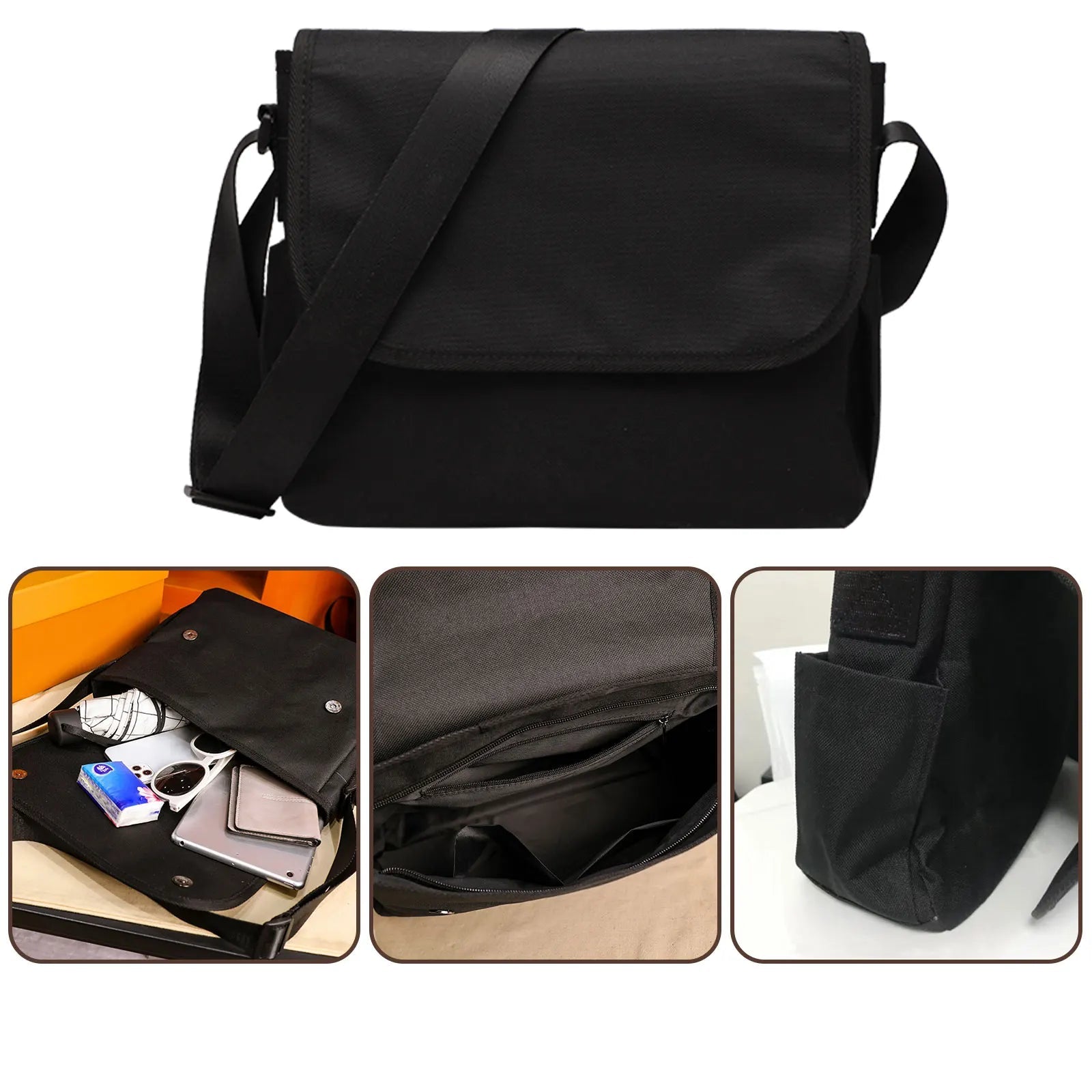 Emma | Travel Crossbody Messenger Bag