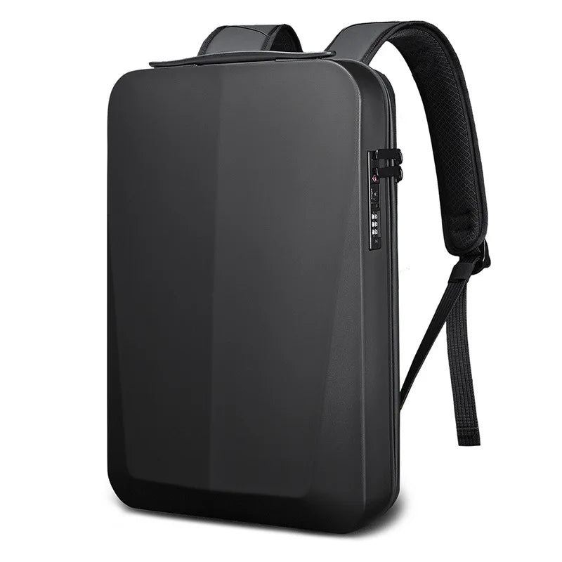 Liam | Men's Ultra-thin Hard Case Business Travel Laptop Anti-theft Backpack