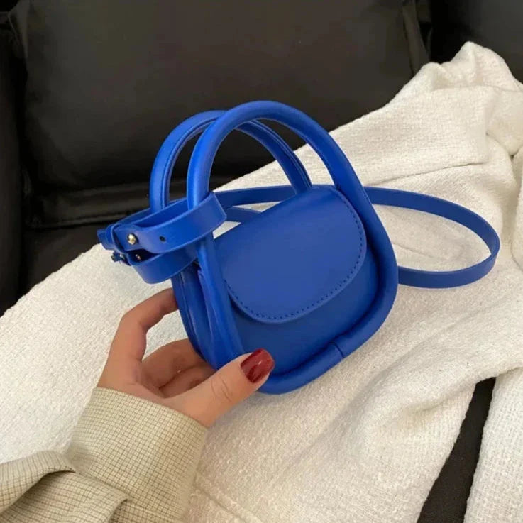 Emma | Women's Mini Vintage Crossbody Sling Saddle Bag