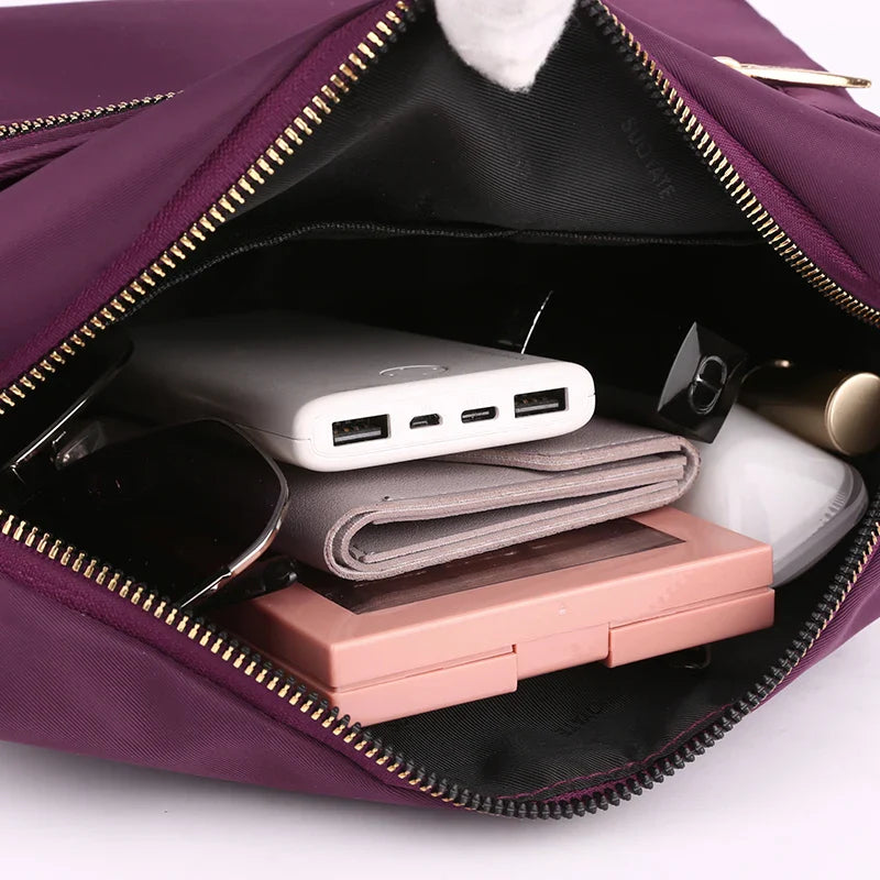 Lily | Women's Nylon Waterproof Crossbody Messenger Bag