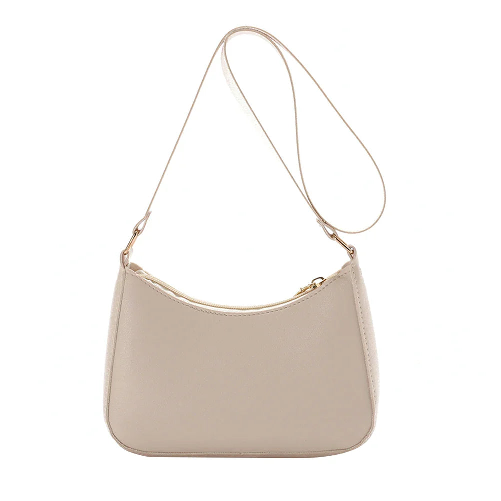 Diana | Women's Retro Solid Colour Leather Crossbody Shoulder Bag