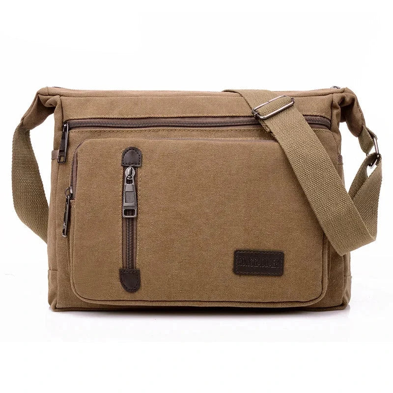 Ethan | Vintage Canvas Men's Crossbody Messenger Bag