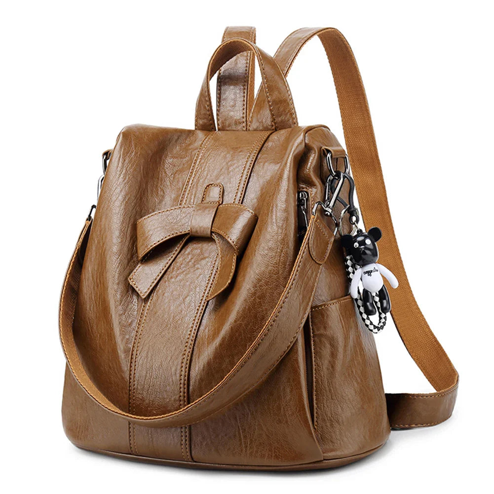 Amelia | Chic Women's Cute Backpack with Bow Design