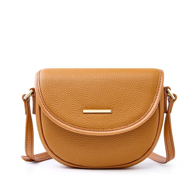 Ella | Women's Pebbled Leather Mini Crossbody Bag