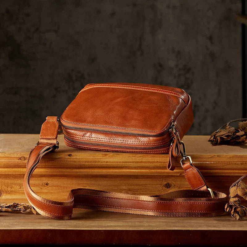 Noah | Men's Retro Genuine Leather Crossbody Sling Bag