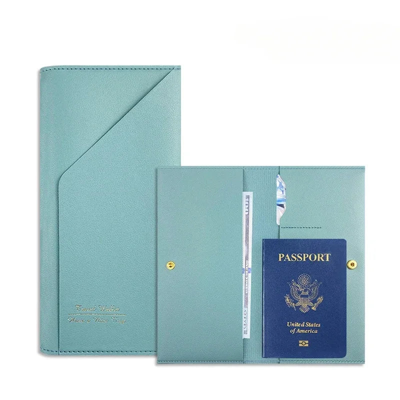 RFID Document Passport Holder Travel Wallet