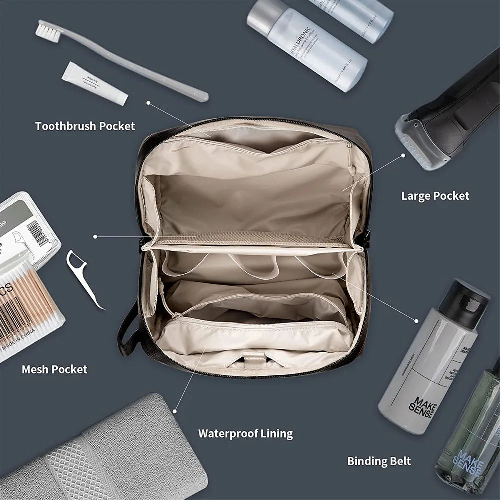 Ella | Waterproof Travel Toiletry Cosmetic Bag