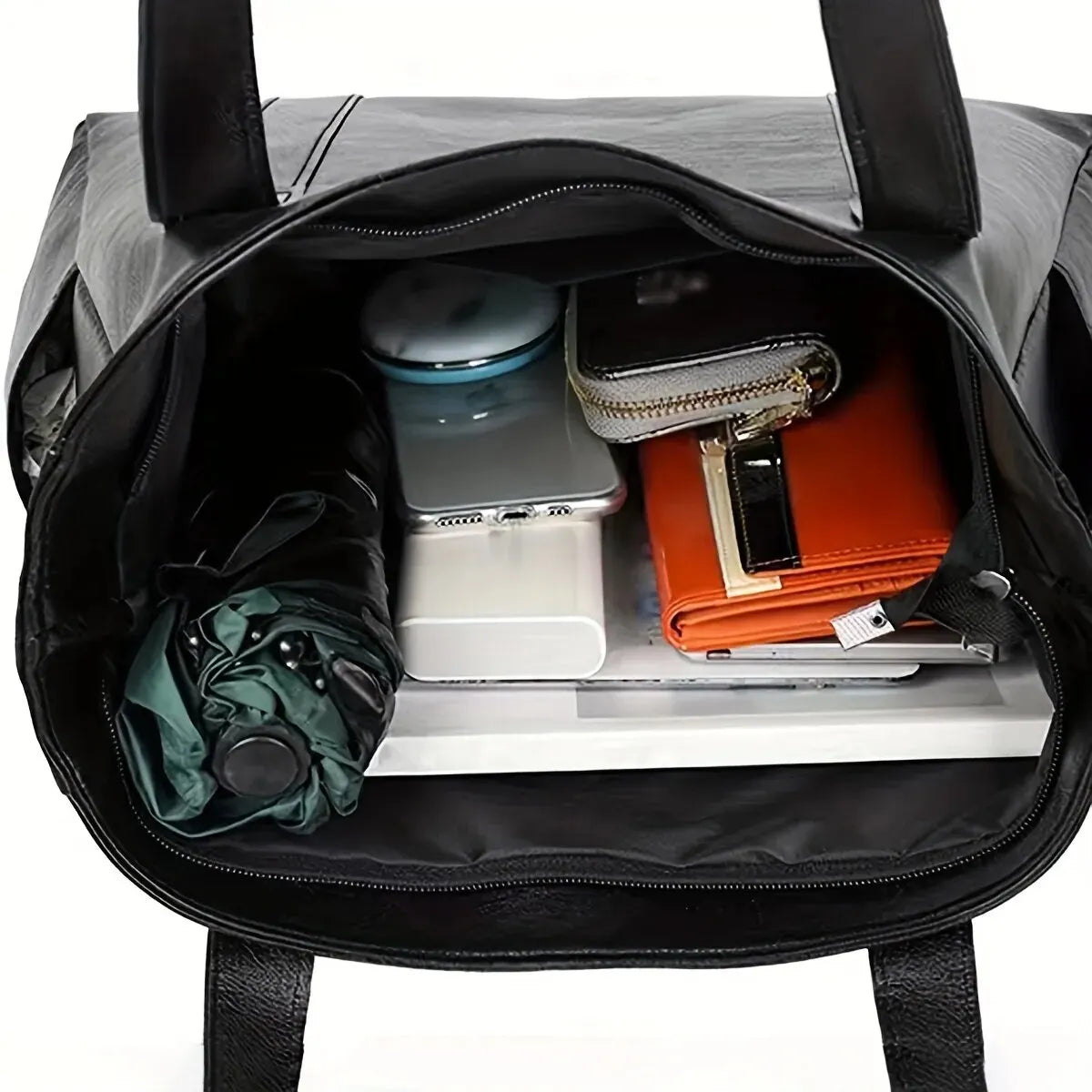 Elena | Women's Vegan Leather Tote Travel Bag