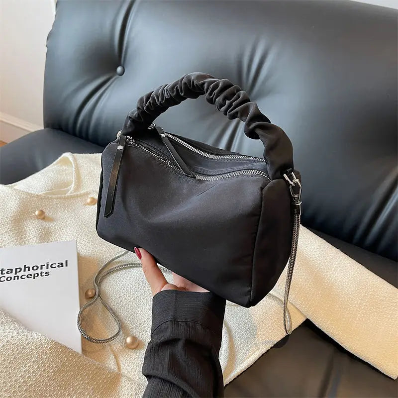 Sophia | Women's Cloud Ruched Crossbody Sling Handbag