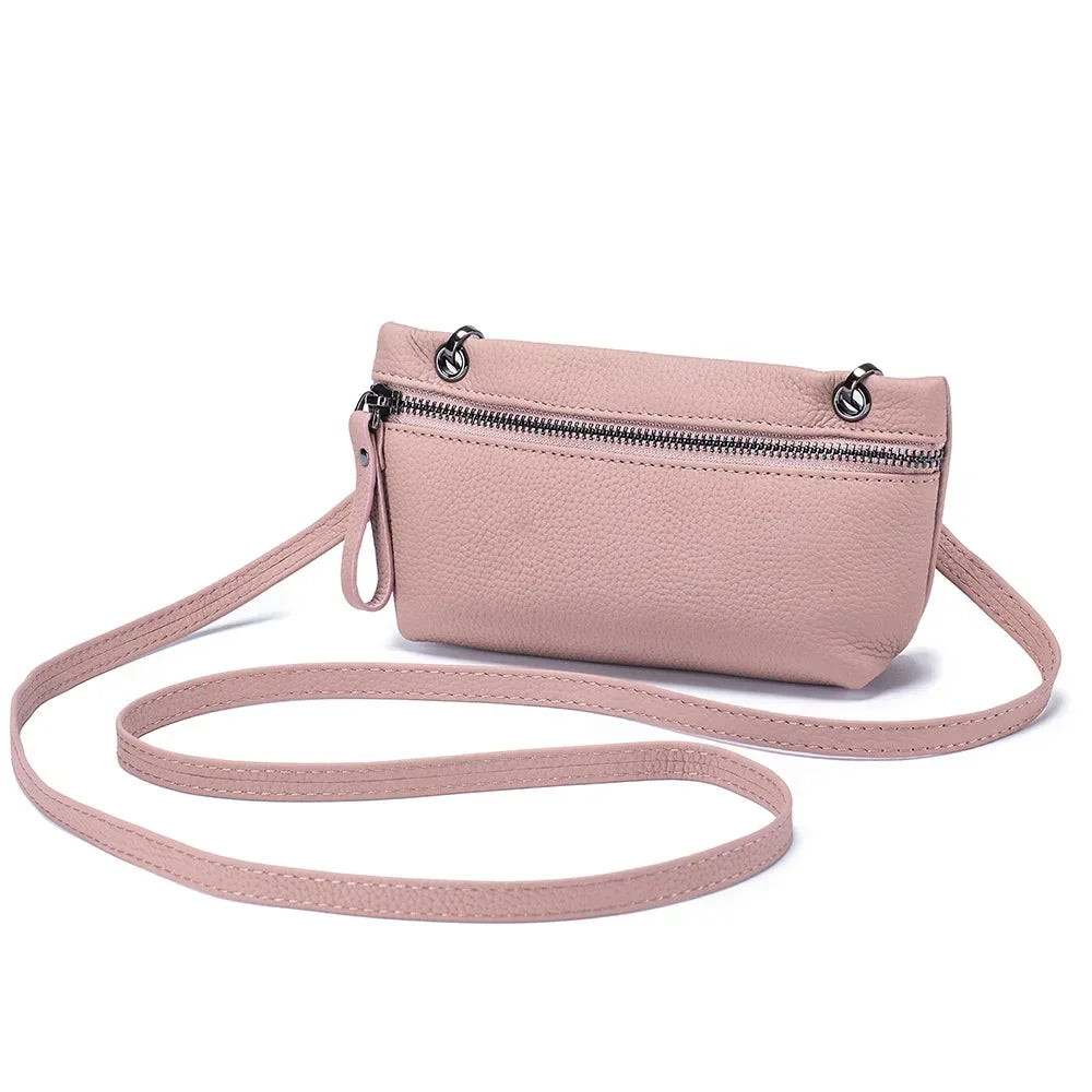 Sophia | Women's Small Compact Faux Leather Crossbody Sling Handbag