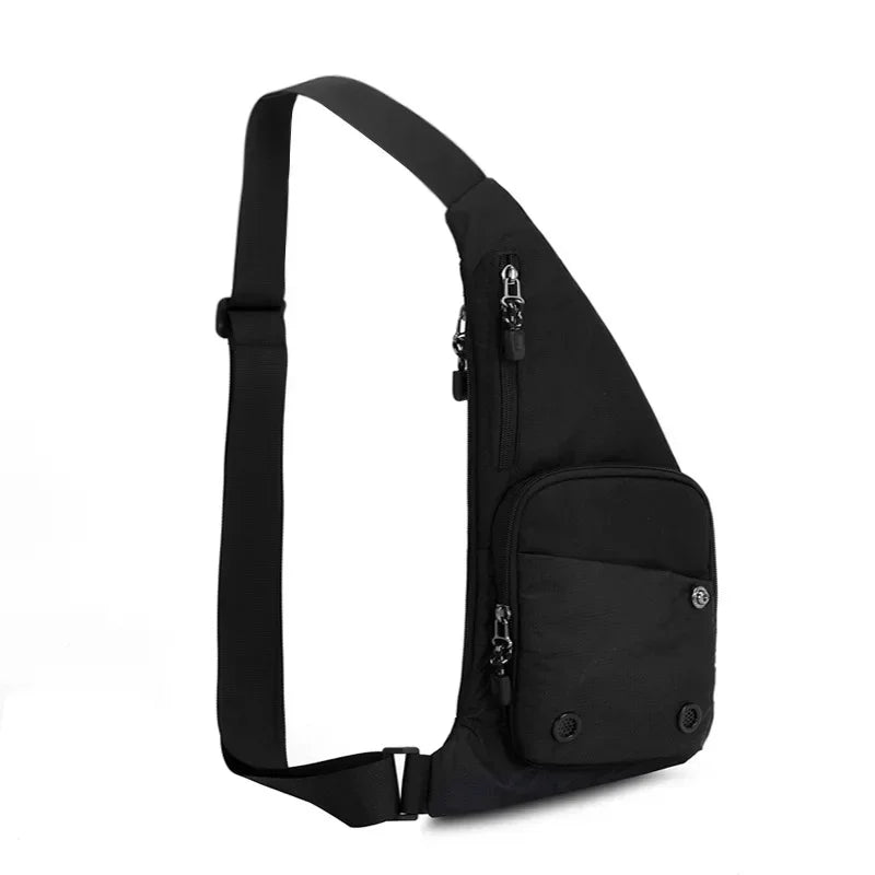 Oliver | Men's Small Slim Waterproof Canvas Crossbody Sling Bag
