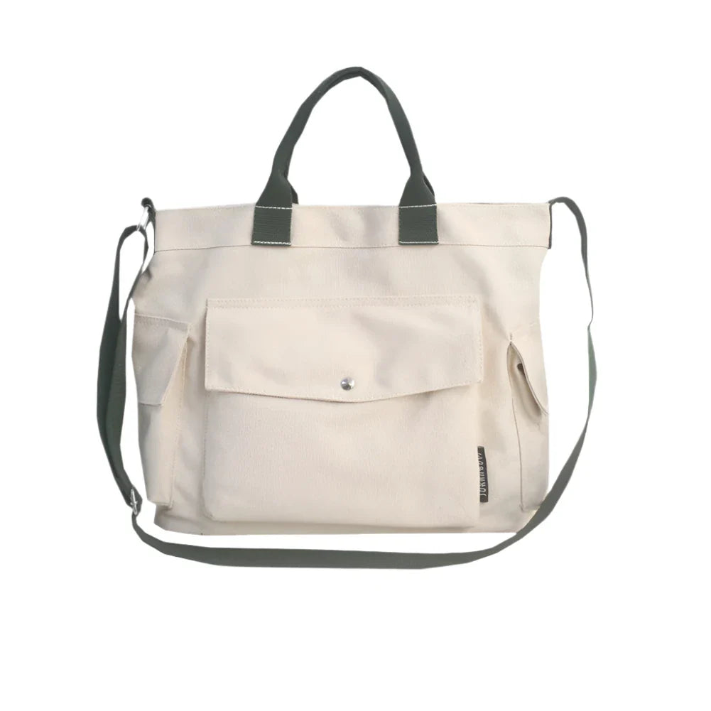 Sophia | Women's Simple Canvas Crossbody Messenger Sling Bag