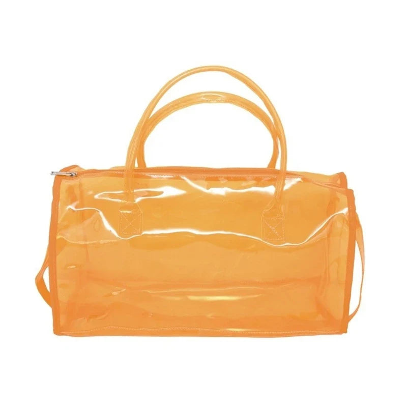 Sienna | Transparent PVC Sports Travel Duffle Bag