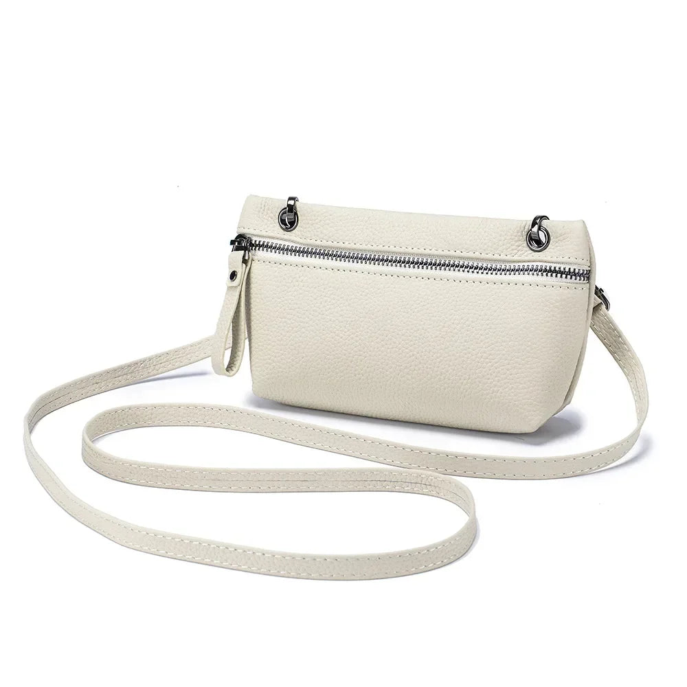 Sophia | Women's Small Compact Faux Leather Crossbody Sling Handbag