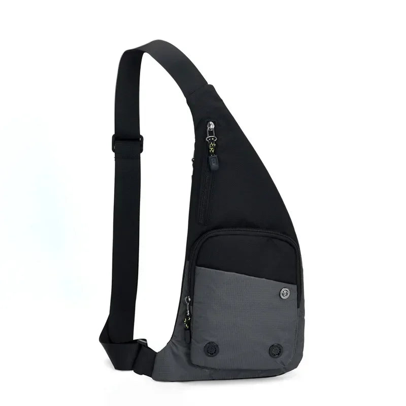 Oliver | Men's Small Slim Waterproof Canvas Crossbody Sling Bag
