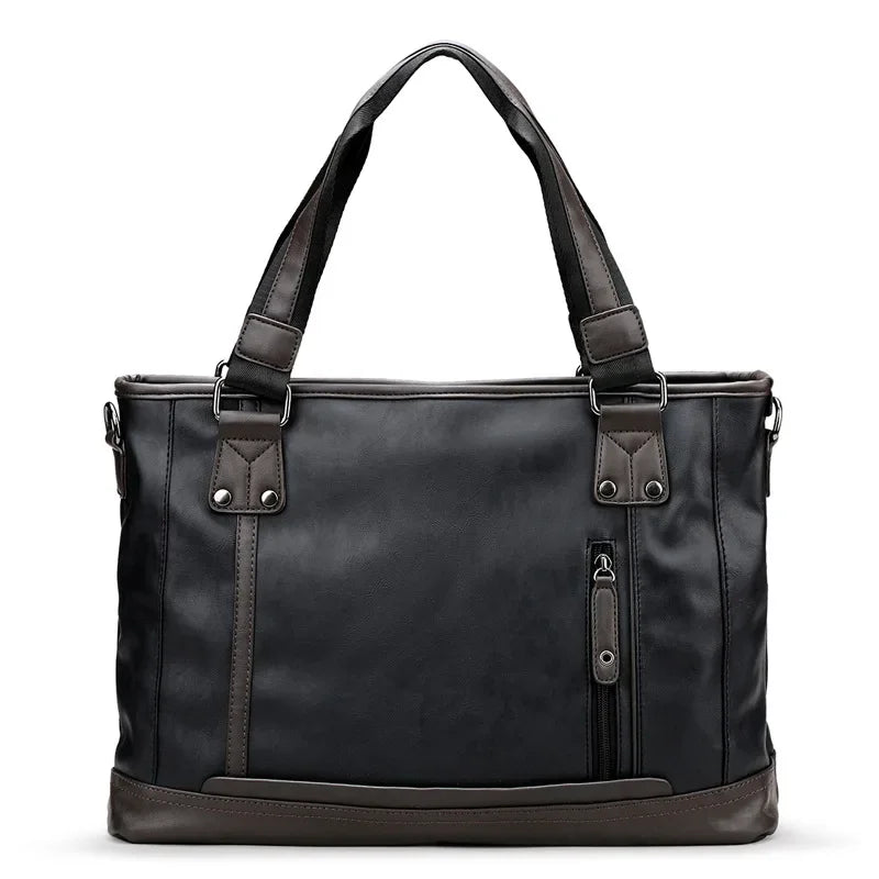 Logan | Stylish Men’s PU Leather Travel Crossbody Messenger Bag