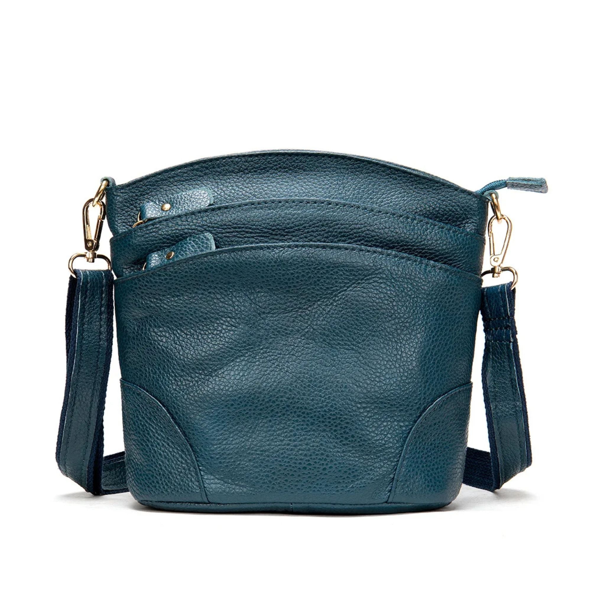 Grace | Women's Vintage Leather Large Crossbody Sling Bag
