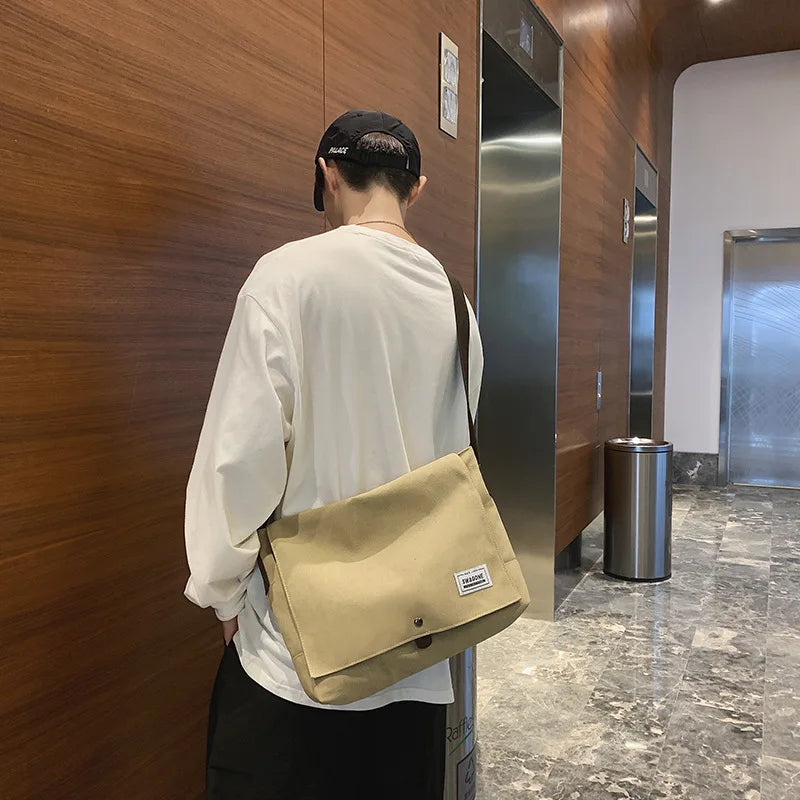 Elise | Women's Studded Vintage Crossbody Messenger Bag