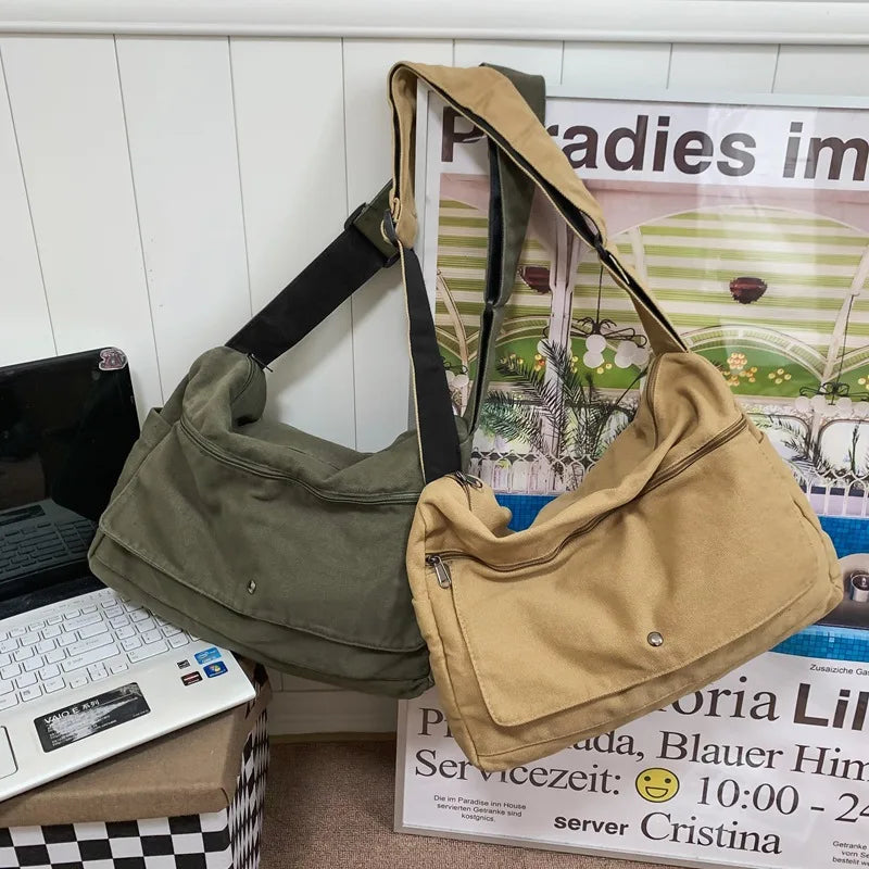Matt | Men's Trendy Sport Canvas Crossbody Messenger Sling Bag
