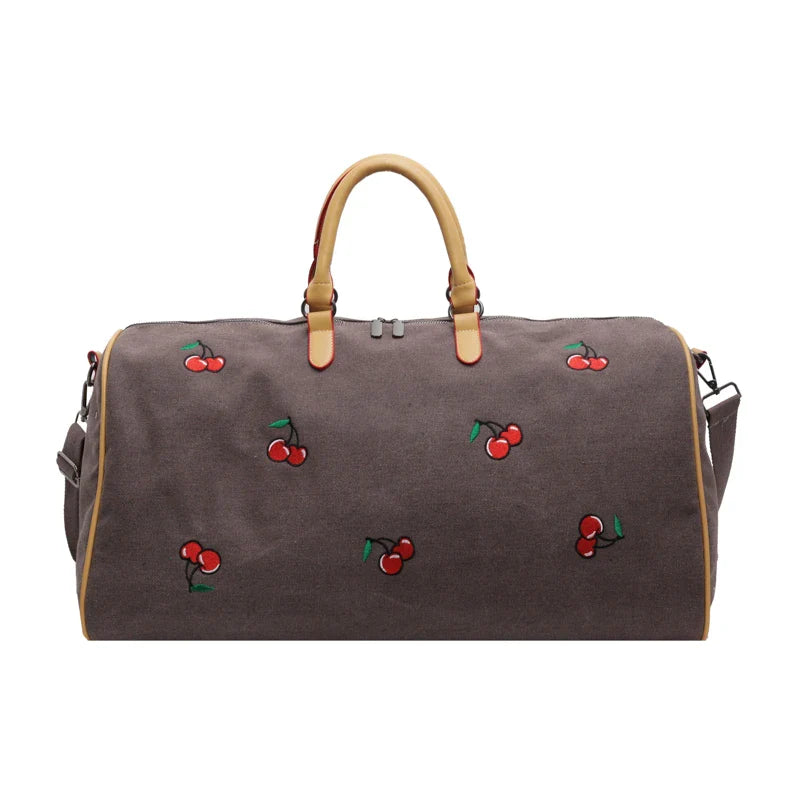 Louis | Vintage Canvas Weekender Garment Duffle Bag