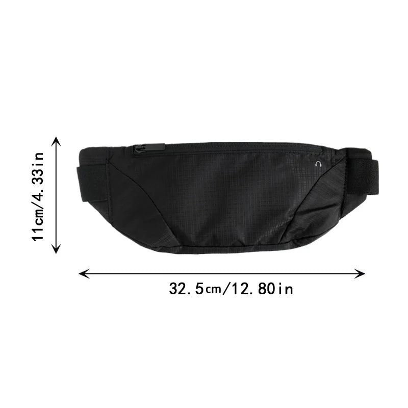 Jamie | Men's Ultra-Thin Waterproof Nylon Fanny Pack Bum Bag