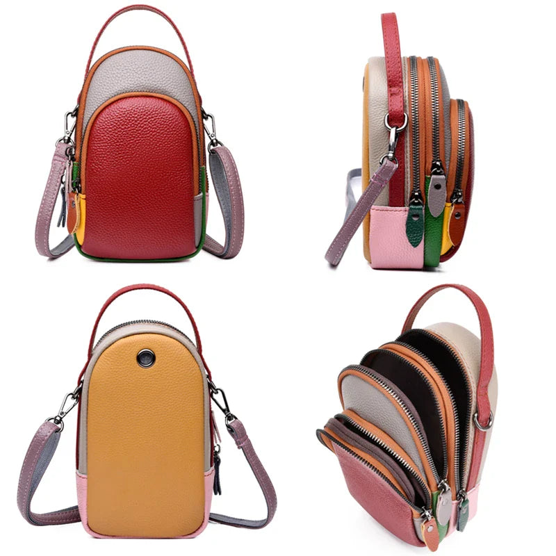 Isabella | Women's Genuine Leather Mini Crossbody Sling Handbag