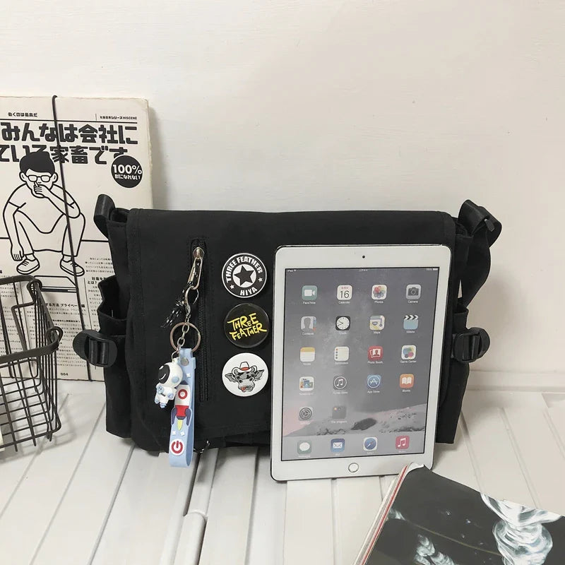 Noah | Trendy Nylon Lightweight Crossbody Messenger Bag