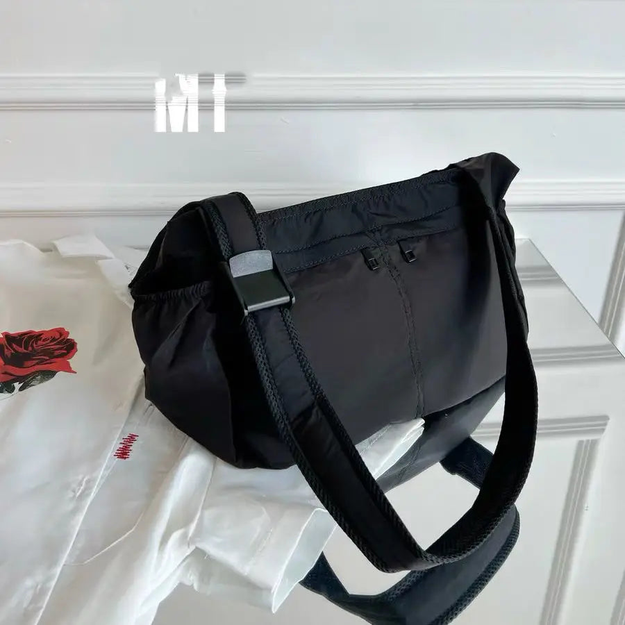 Cecilia | Women's Lightweight Waterproof Nylon Crossbody Messenger Bag