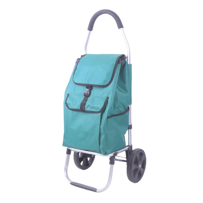 Lightweight Foldable Shopping Trolley for Convenient Everyday Use