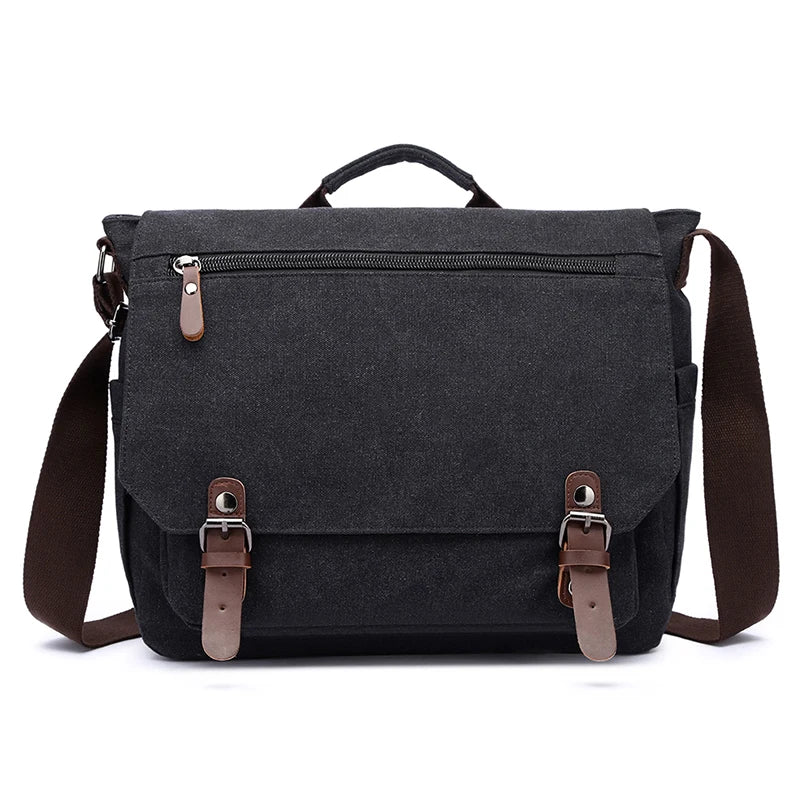 Aiden | Waterproof Canvas Men's Crossbody Messenger Bag