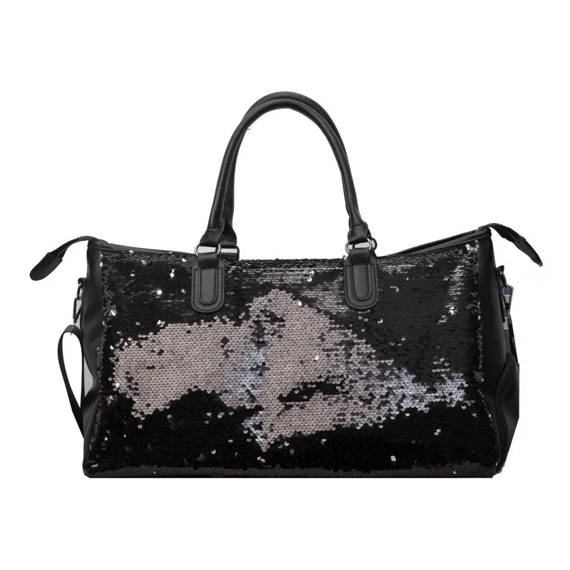 Scarlett | Large Capacity Sequin Overnight Travel Duffle Bag