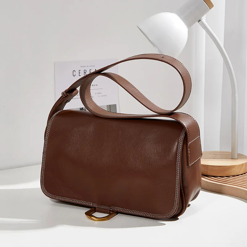 Women's Trendy Flap Crossbody Messenger Travel Bag