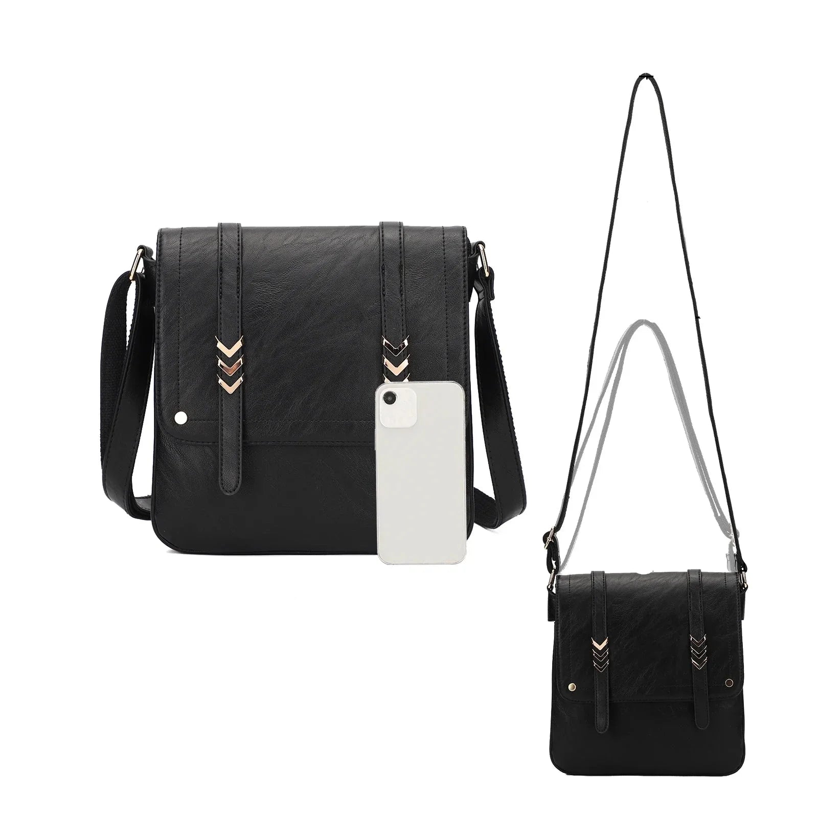 Emily | Double Compartment Crossbody Sling Bag