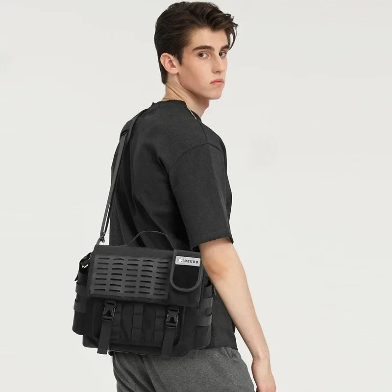 Logan | Men's Casual Multi-Pocket Crossbody Messenger Laptop Travel Bag