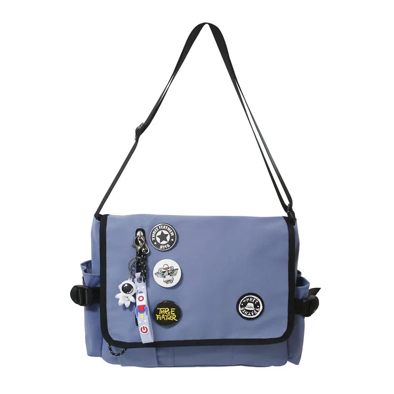 Noah | Trendy Nylon Lightweight Crossbody Messenger Bag