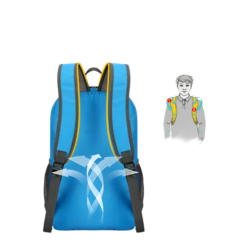 Olivia | Ultra Lightweight Foldable Travel Rucksack Hiking Backpack