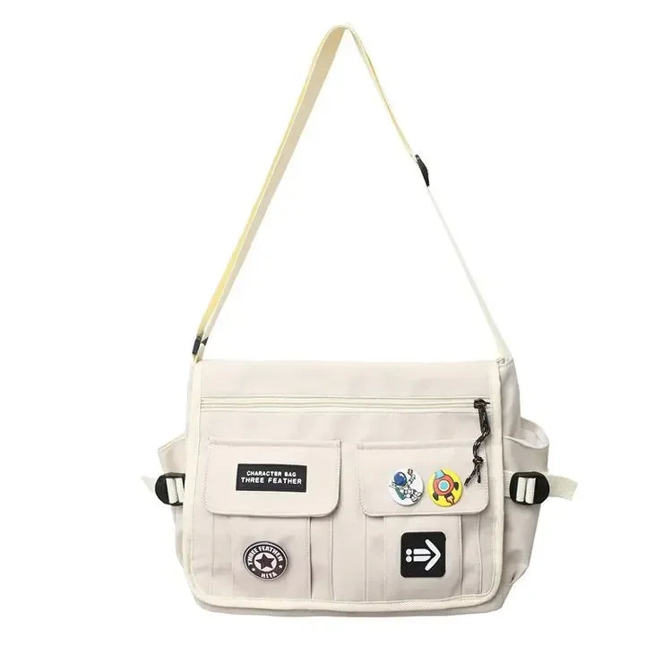 Alex | Men's Waterproof Nylon Crossbody Messenger Bag